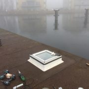 Daglichtkoepel op woonboot - Wagenaar Timmerwerken - Het Dakramen Gilde Nederland